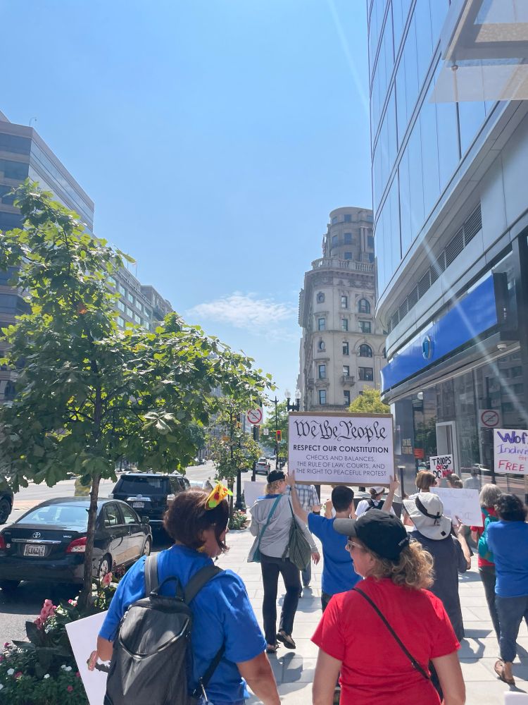 #wofava heads to Freedom Plaza