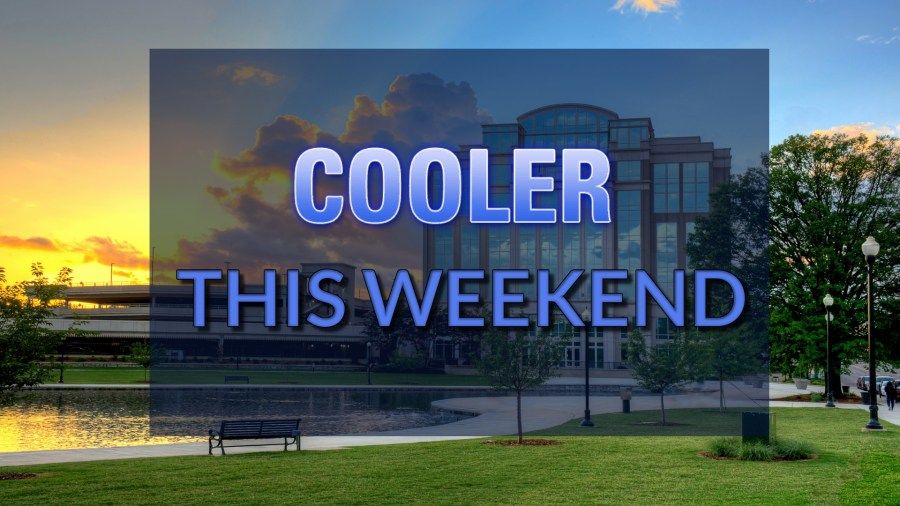 Gradual cooling trend expected through the weekend