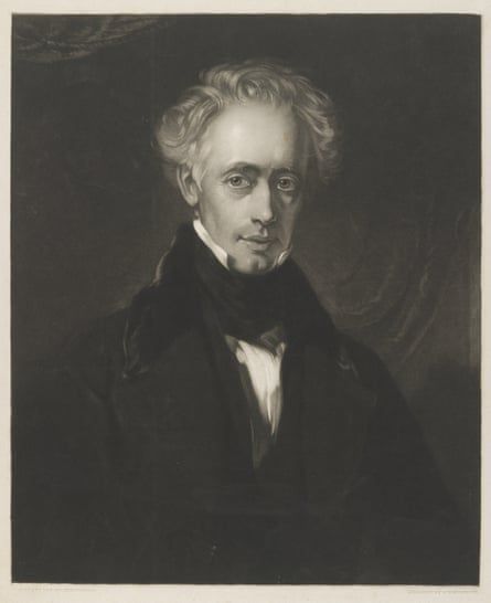 Portrait of George Combe.  "A trust from George Combe’s estate continues to fund a visiting fellowship. Photograph: Hodgetts, RM/The University of Edinburgh"