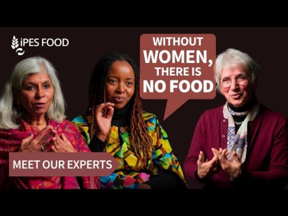 WOMEN GROW, COOK & SUSTAIN OUR FOOD. IT'S TIME TO RECOGNIZE THEM
