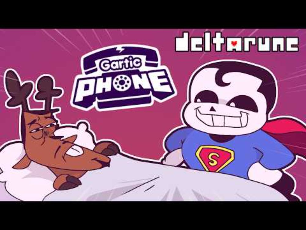Gartic Phone with Deltarune Artists is HILARIOUS...