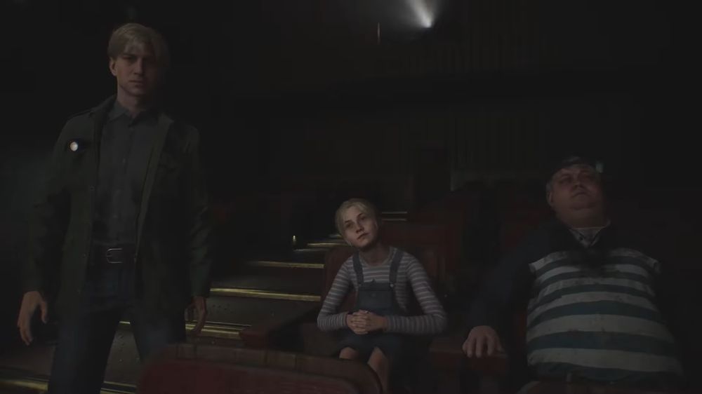 2 gay dads and their daughter enjoy a night out at the movie theater