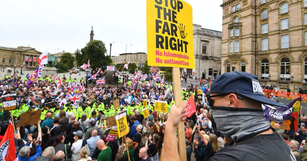 SPECIAL REPORT: The ECHO was in Liverpool city centre as counter-protesters outnumbered the far-right party's 'mass deportations' march