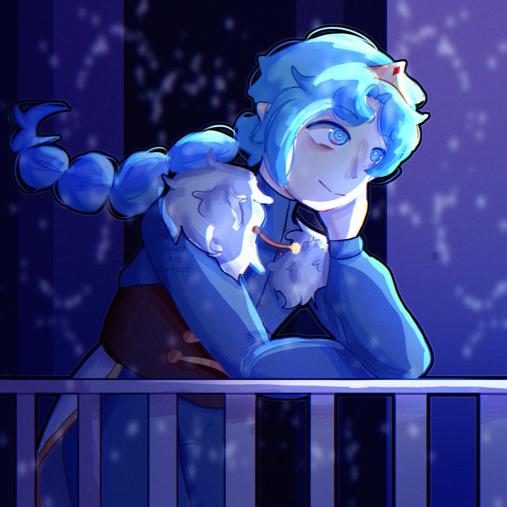 Fan art of Scott Smajor in his empires smp season 1 skin