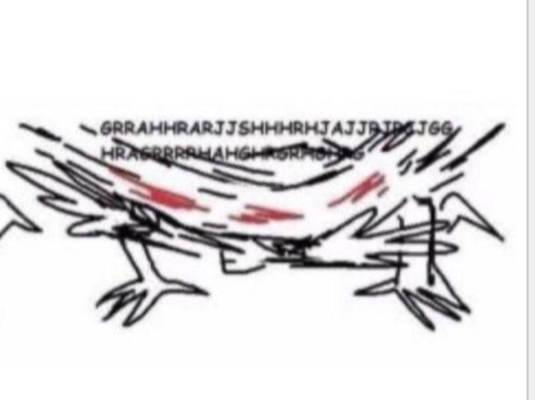 stick guy shaking something violently and going fkdbsbdjsjdbskdnsjwjsnsjsjs