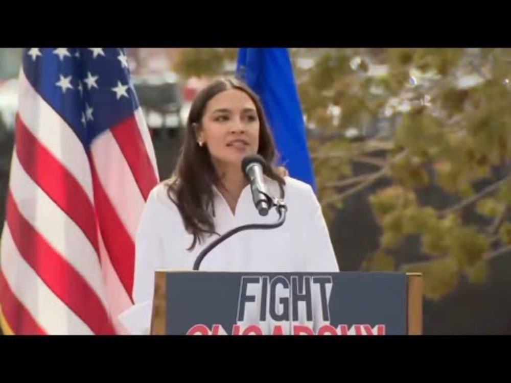 AOC goes viral with SPEECH OF THE YEAR