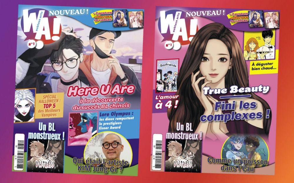 WEBTOON ACTU : le 1er magazine 100% webtoon ! par Webtoon Actu