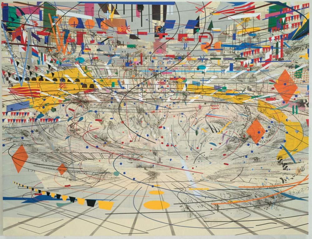 Julie Mehretu - Stadia II (2004)