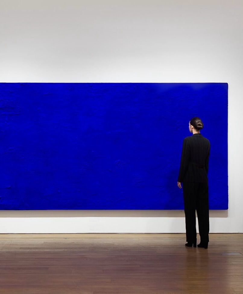 Yves Klein’s Blue Monochrome