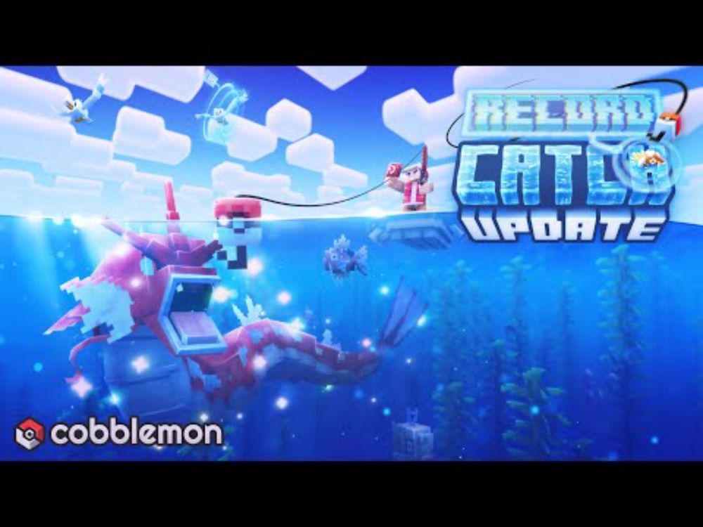 Record, Catch Update || Cobblemon 1.6 Official Trailer