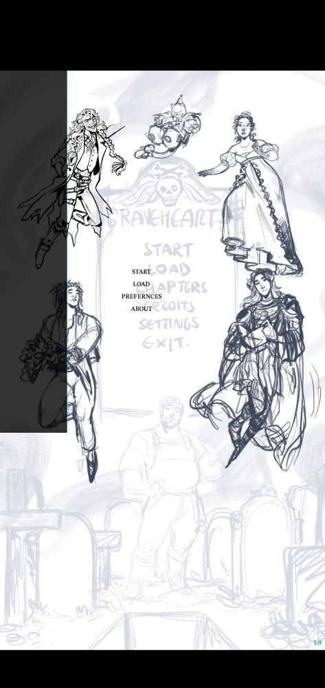 Same as before but scribbly and there is  abig black screen for some reason idek what that was