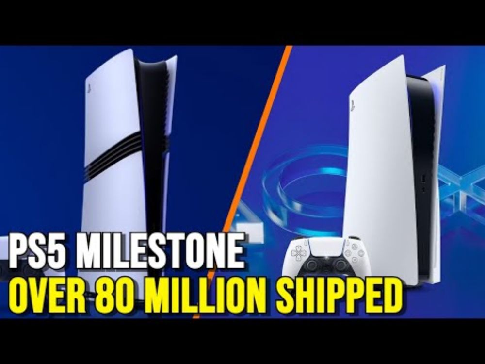 PS5 Tops 80 Million Units Shipped