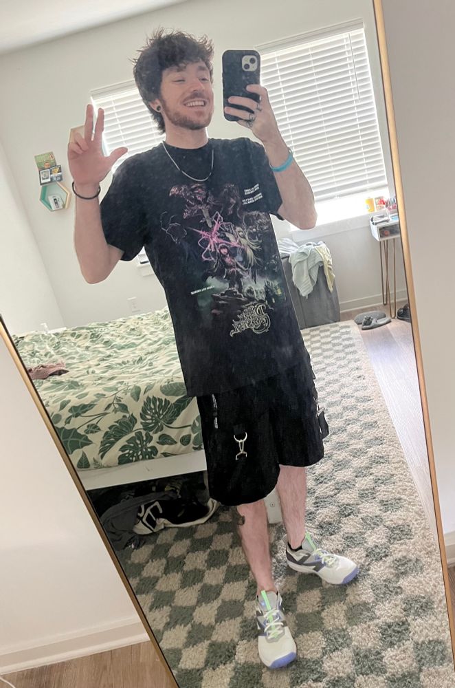 Showing off my fit of the day