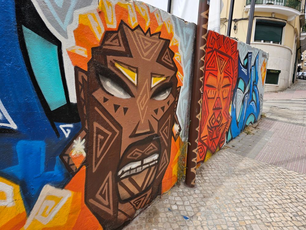 Graffiti on a wall
