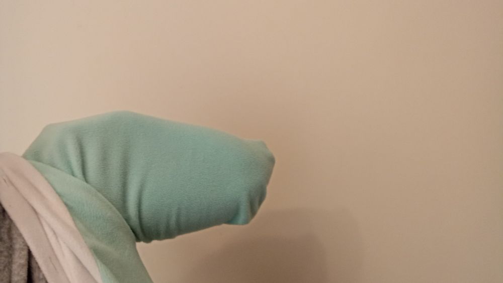 Arm restrained inside kigu, the end is now closed off 