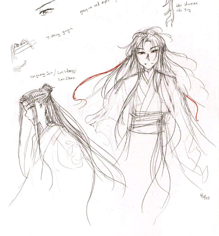 character sketches and some notes on accessory details