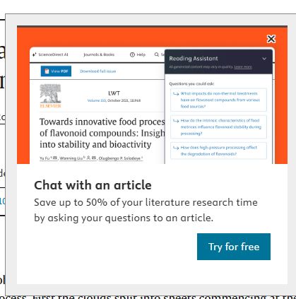 Chat with an article save 50% of your literature research time by asking questions to an article.