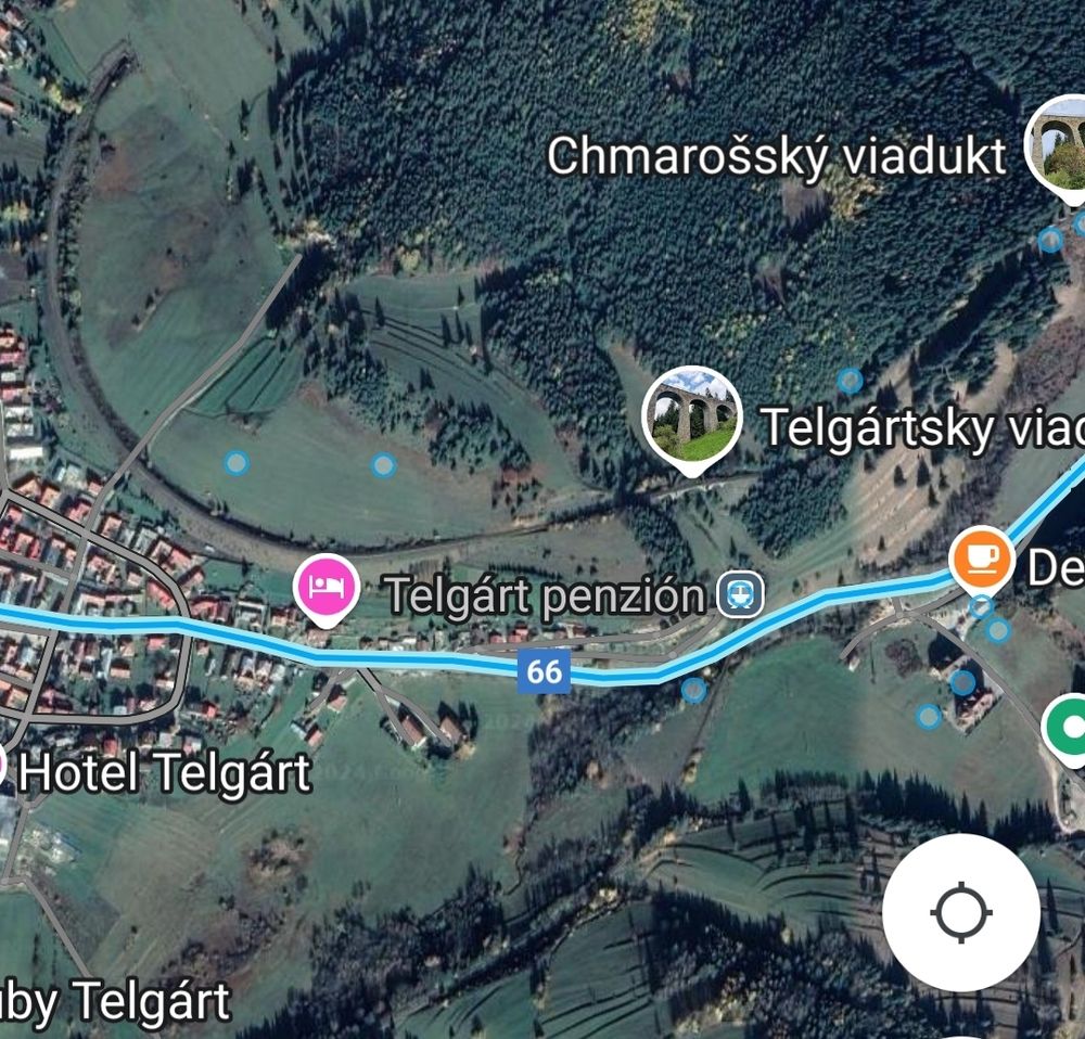 Telgart Viadukt und Bahstrecke