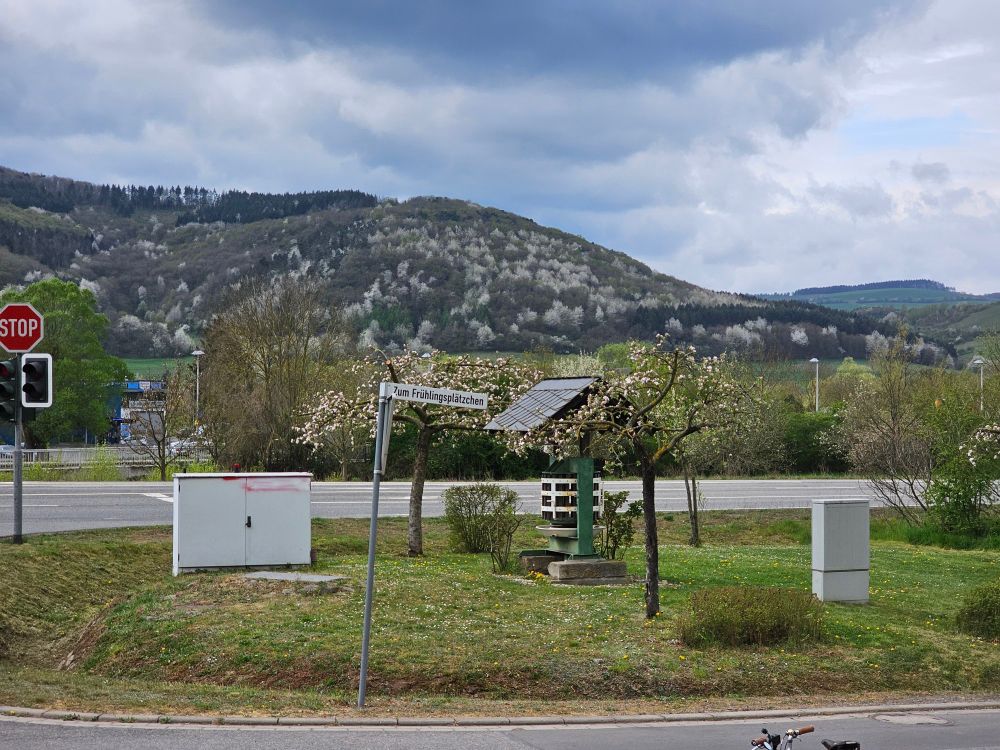 Monzingen, Blick in Nahetal nach Süden.