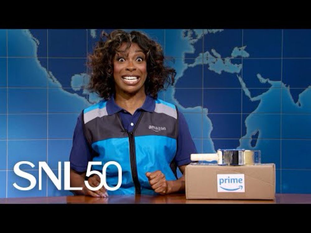 Weekend Update: Monica a Happy Amazon Employee on Prime Day - SNL