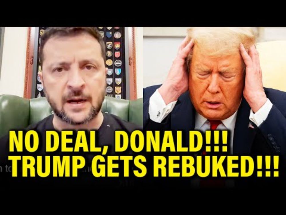 Zelenskyy DESTROYS Trump IN PUBLIC for SELL OUT PLAN