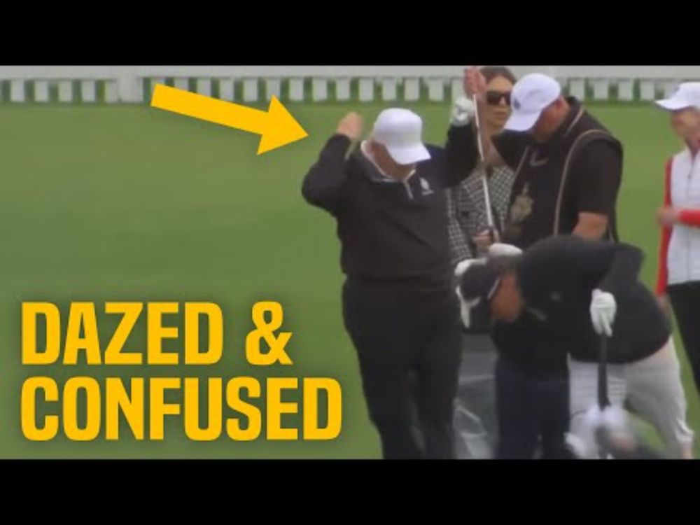 Disoriented Trump has golf course MELTDOWN