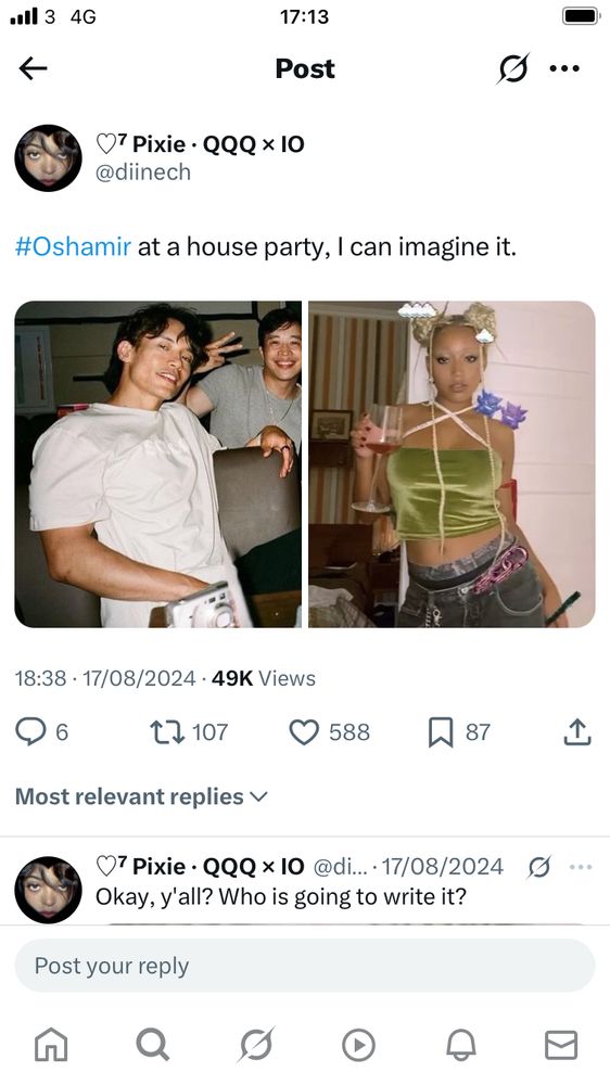 The tweet that started a beautiful wave🌊🌊🌊shoutout to Pixie•QQQx10 for maximising the Nuclear hotness of our leads!🤩🙏🏾😘😘😘