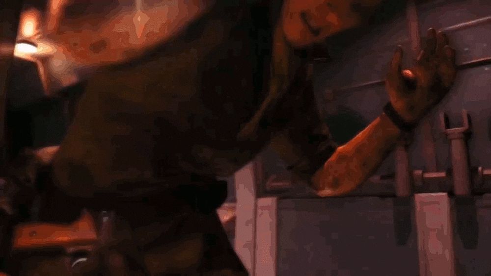 Kazuhira Miller notifying Big Boss that "They played us like a damn fiddle!" 