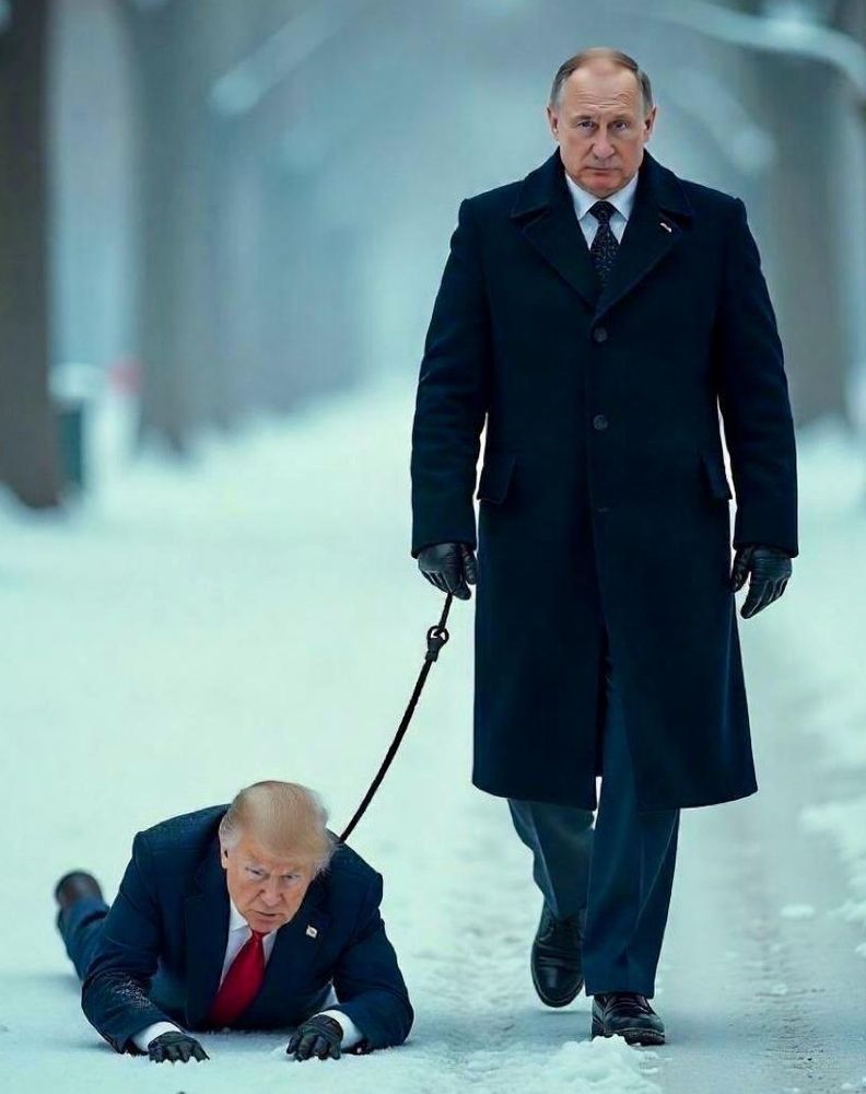 Trump an der Leine von Putin 
