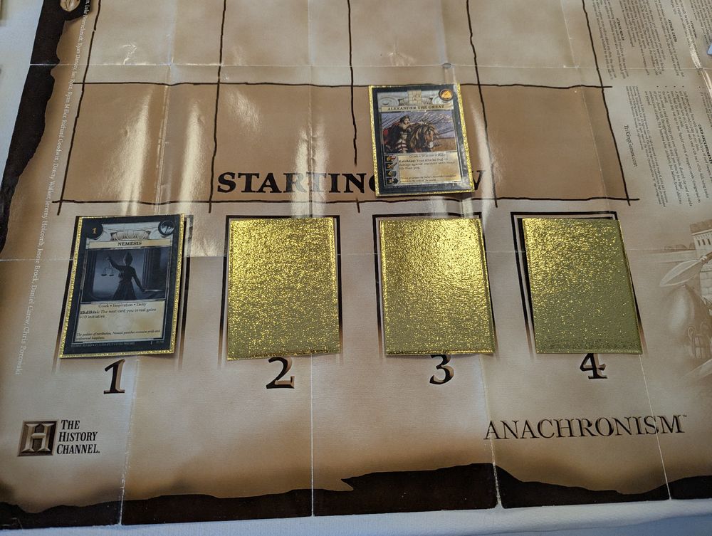 Alexa der the Great on the board.