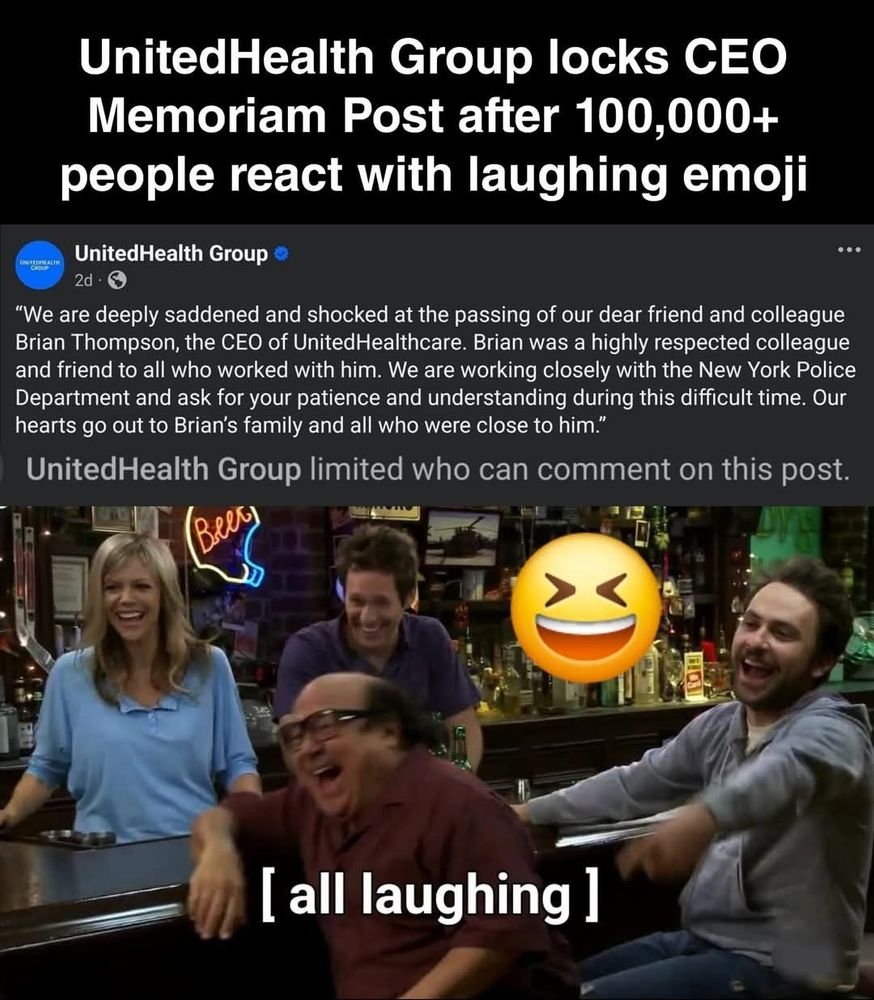 Sunny in Philadelphia scene of cast laughing.