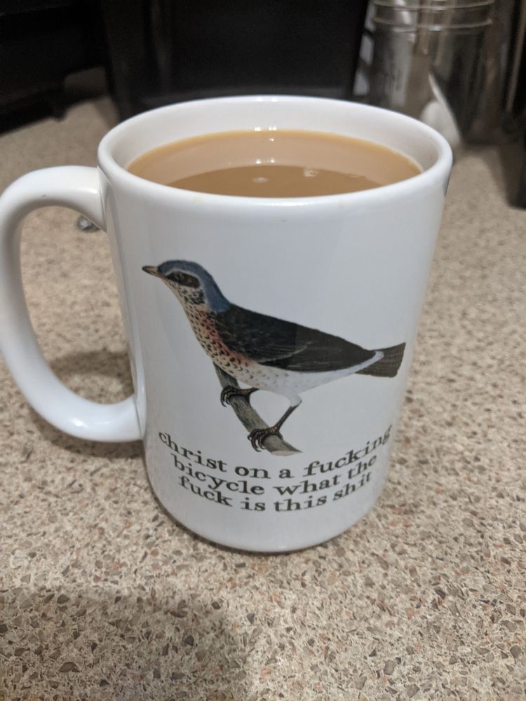 Effin' Bird mug