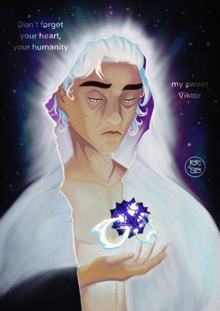 Illustration (fanart) du personnage de Viktor dans la série Arcane. Mon hommage à ce personnage que j'aime tant