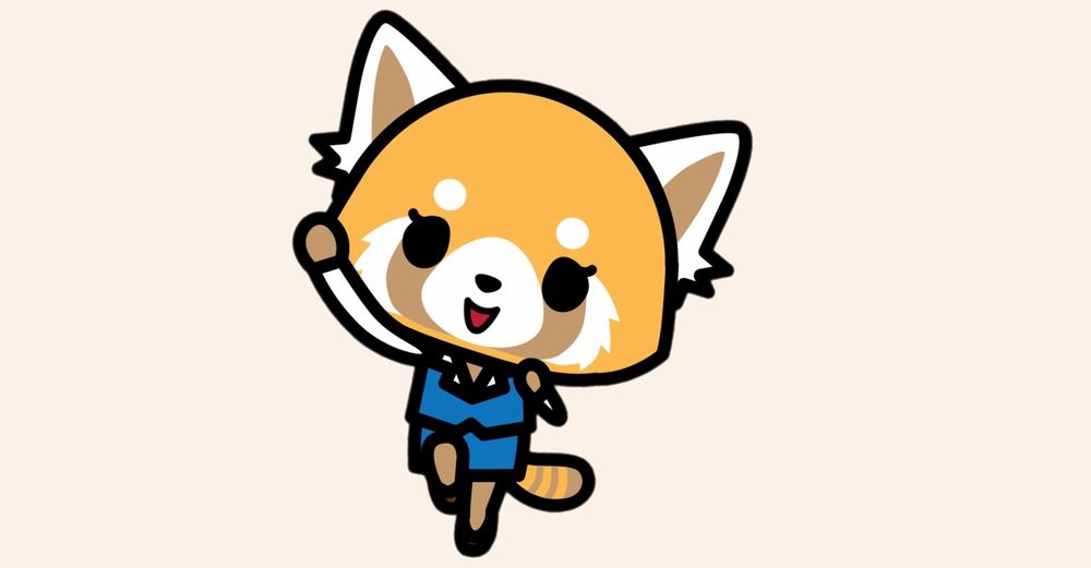 Retsuko from Aggretsuko. A cute little red panda that lets out her frustration from her job by singing Death Metal. She is an introvert who suffers from social anxiety.