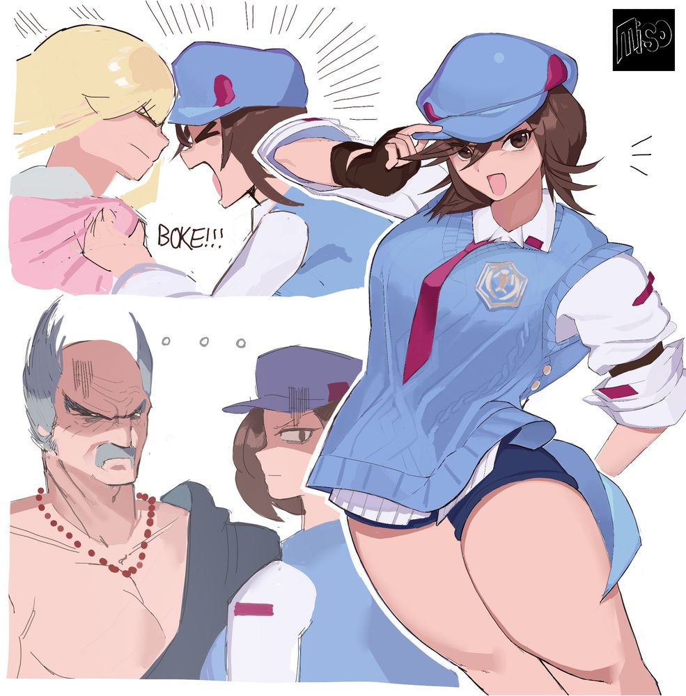 asuka kazama tekken featuring Heihachi tekken and lili tekken 