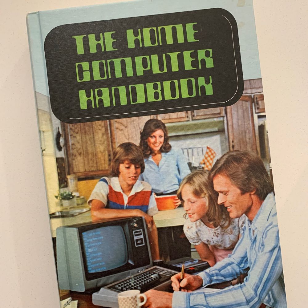 Cover of the book “The Home Comouter Handbook”
