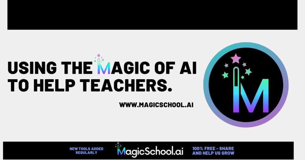 MagicSchool.ai - AI for teachers - lesson planning and more!