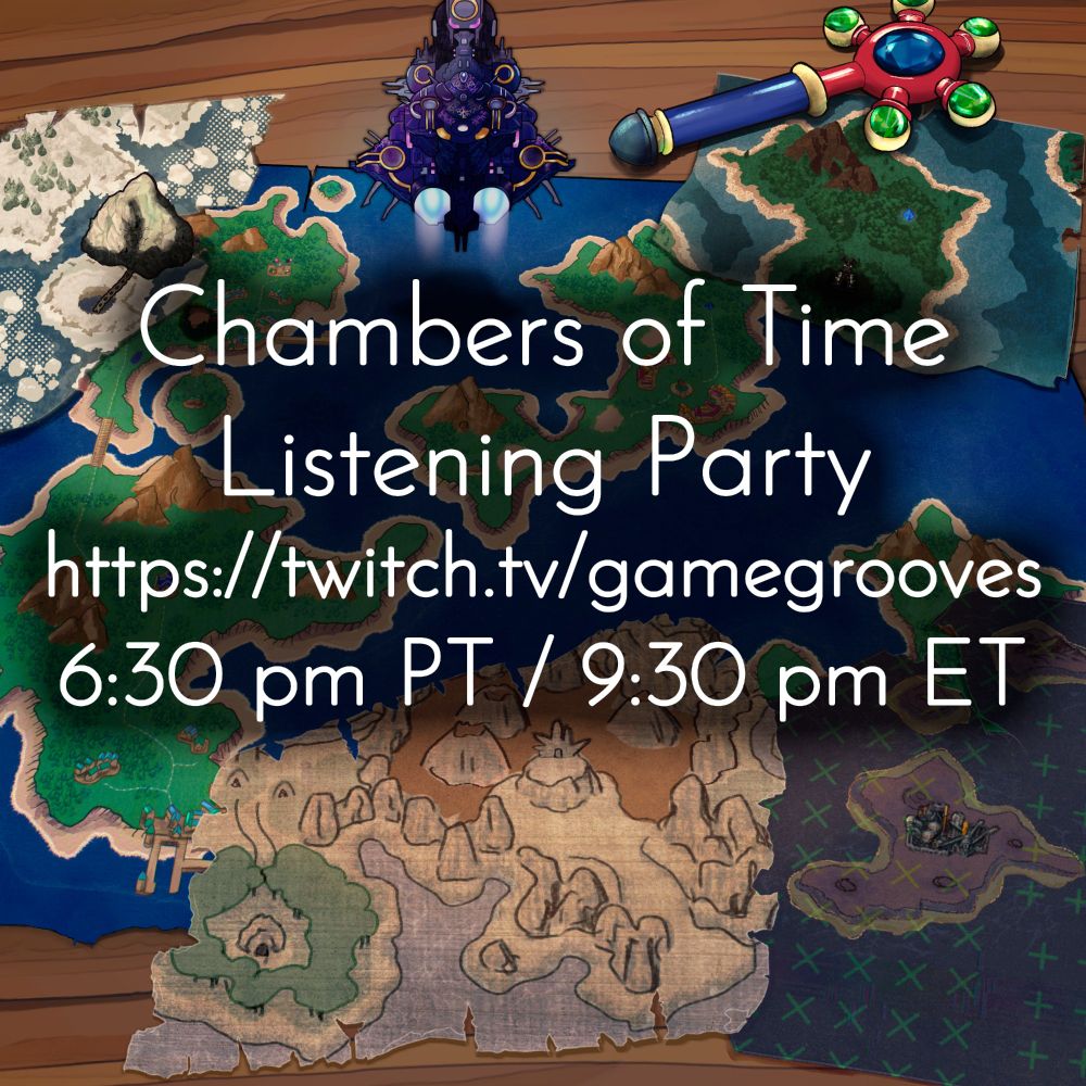 Tonight on the GameGrooves Twitch channel at 6:30 pm PT / 9:30 pm ET