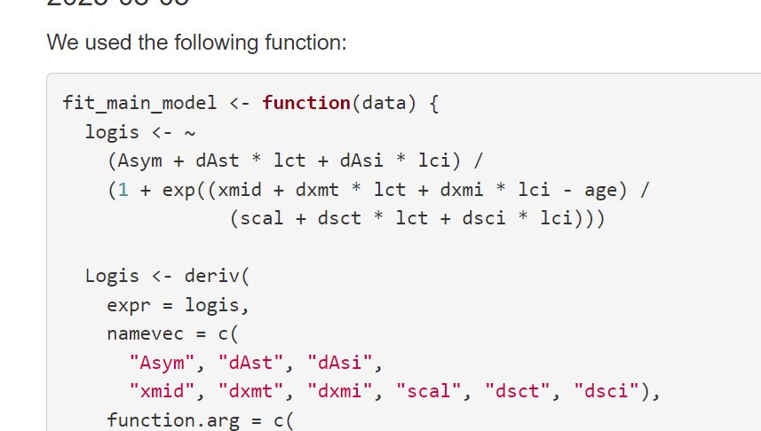 knitr output showing the function definition being printed