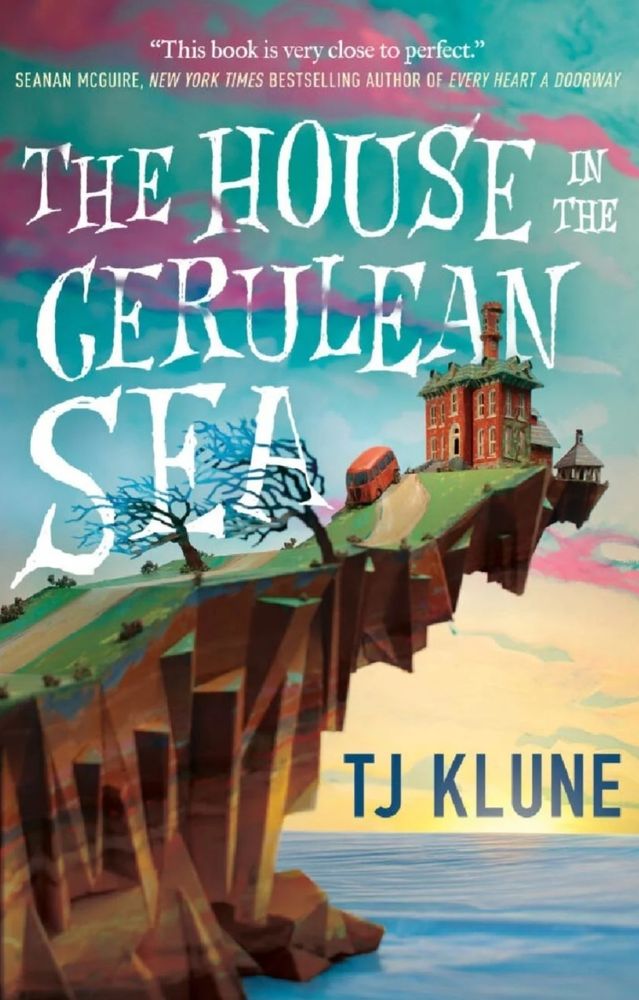 The House in the Cerulean Sea by TJ Klune bookcover.