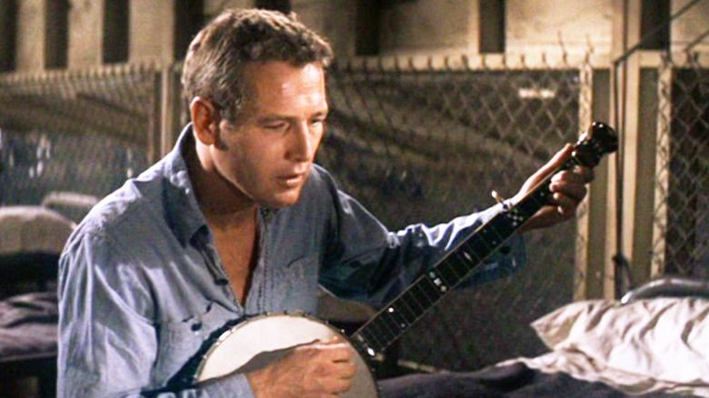 Cool hand Luke banjo scene