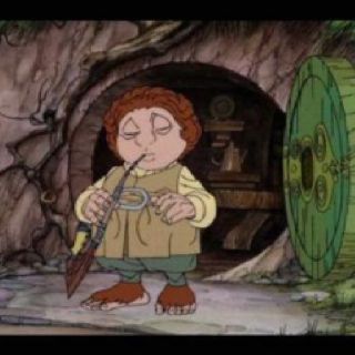 Bilbo Baggins from the Ralph Bakshi animated version of The Hobbit