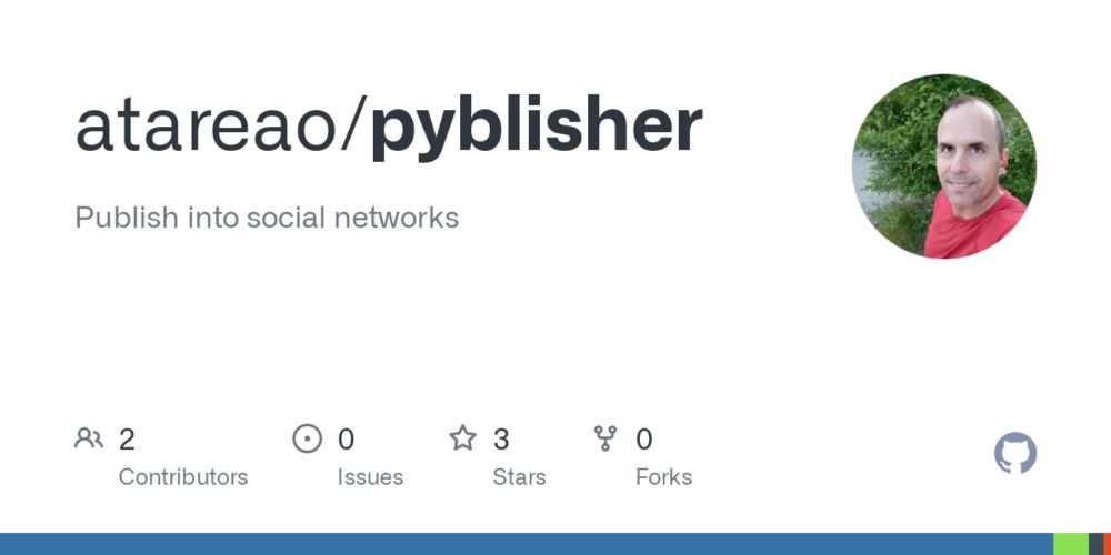 GitHub - atareao/pyblisher: Publish into social networks