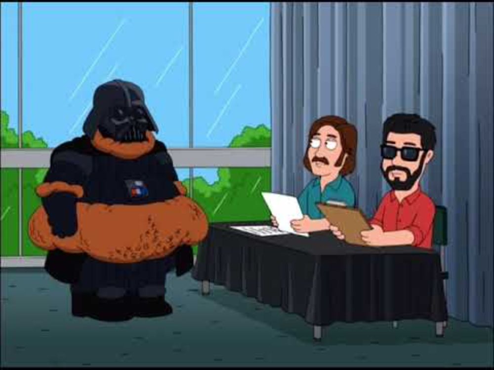 Family Guy - James Earl Jones Playing Darth Vader