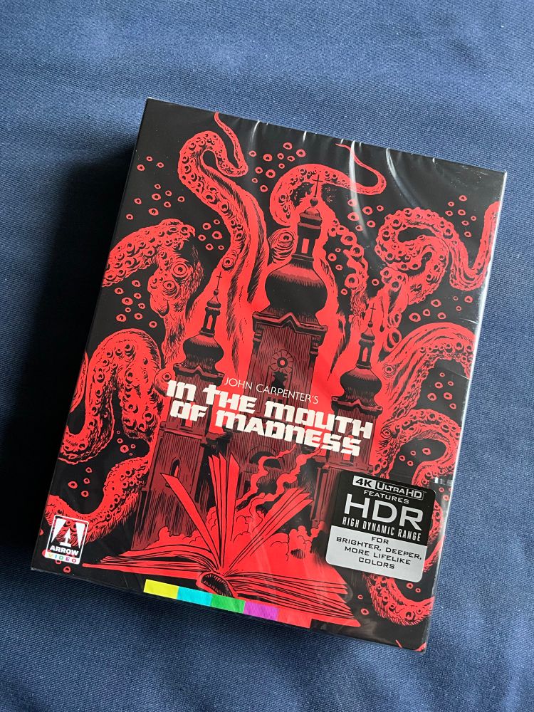 Arrow video release of In the mouth of madness.