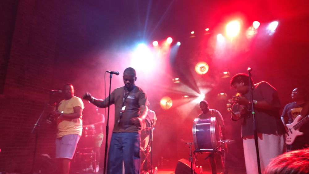 BCUC on stage at Village Underground 