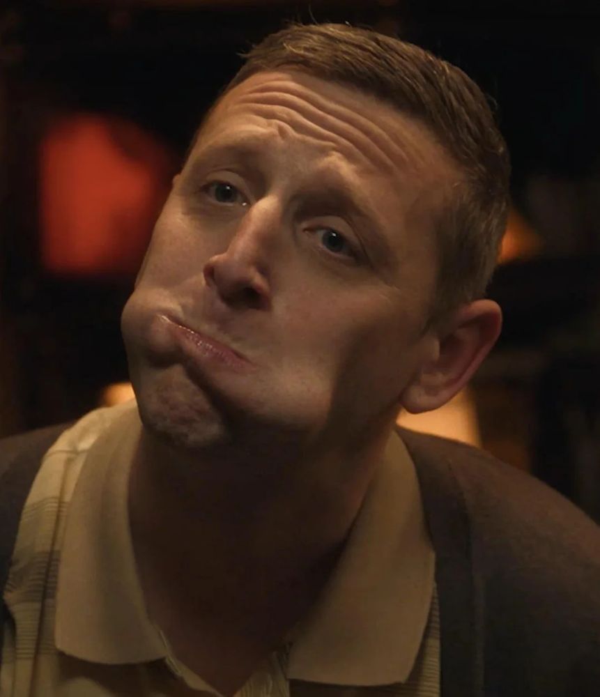 tim robinson in friendship with soap in his mouth