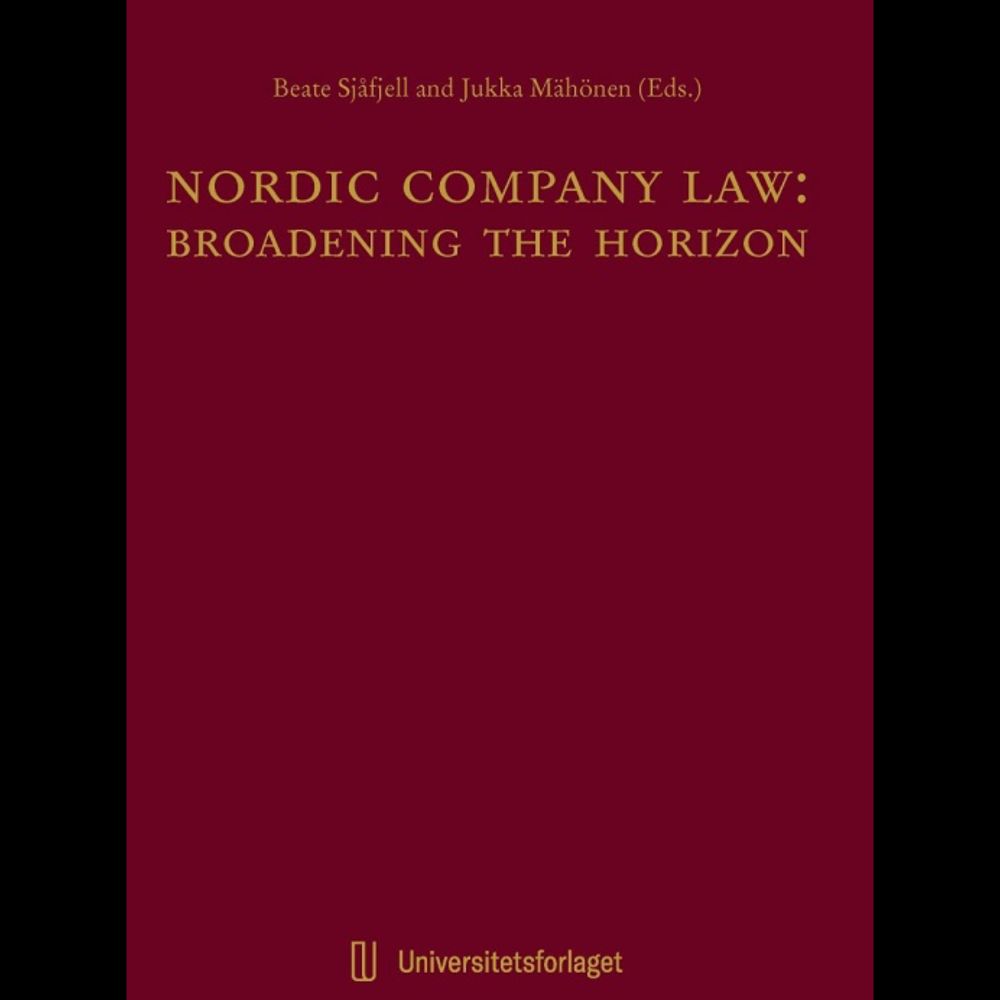 Nordic Company Law: Broadening the Horizon