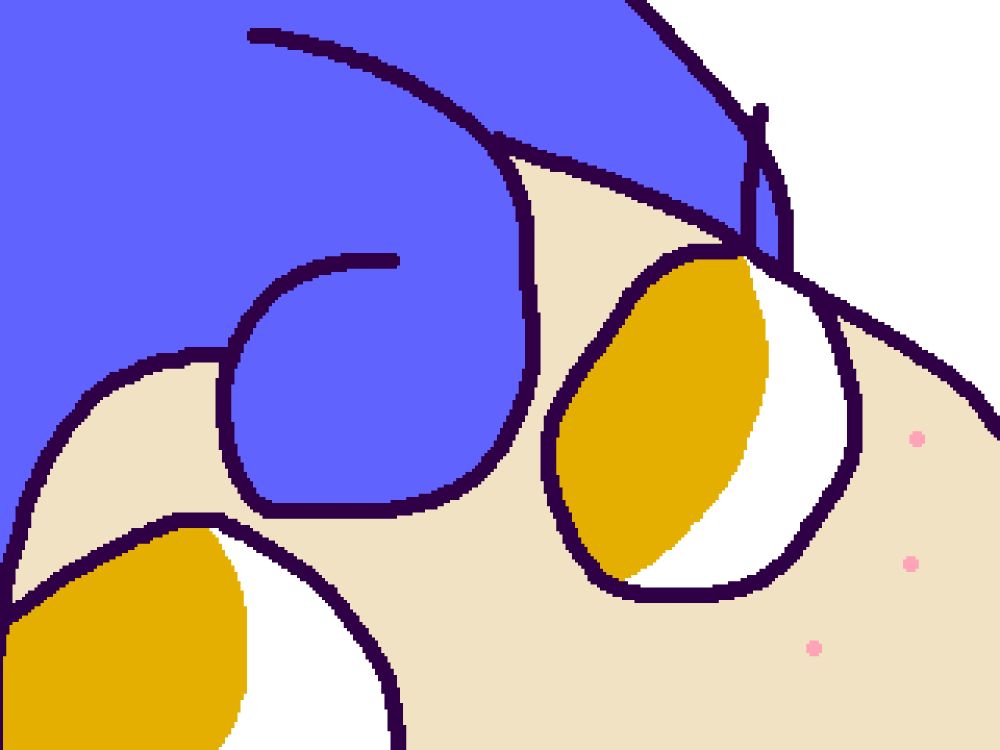 Extreme close-up of Zee