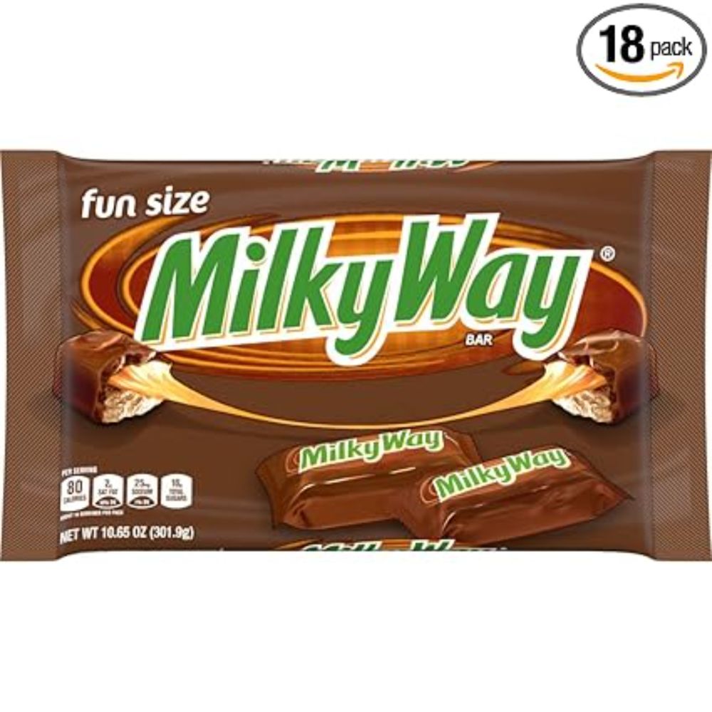 Amazon.com: MILKY WAY Fun Size Milk Chocolate Halloween Candy Bars - 10.65 oz Bag